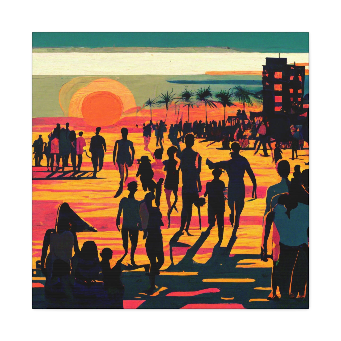 "Sunset At The Capri" by Nikki Gray