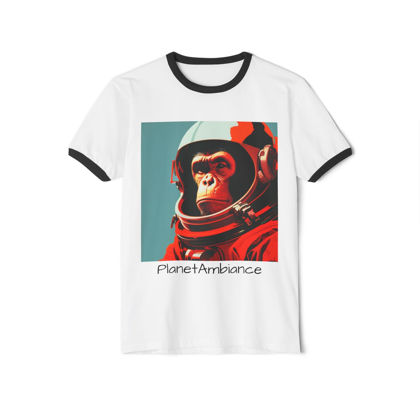 "Major Tom" Space Monkey Ringer Tee