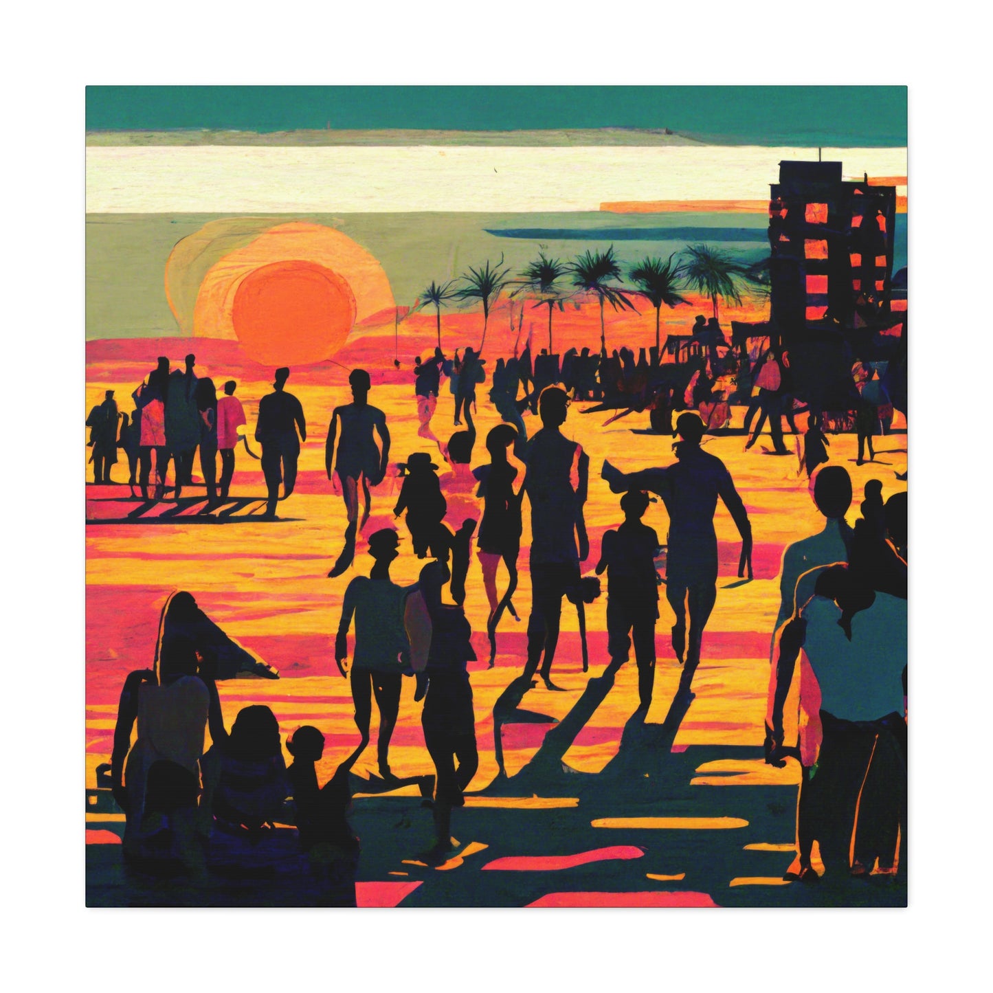"Sunset At The Capri" by Nikki Gray