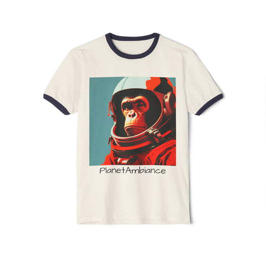 "Major Tom" Space Monkey Ringer Tee