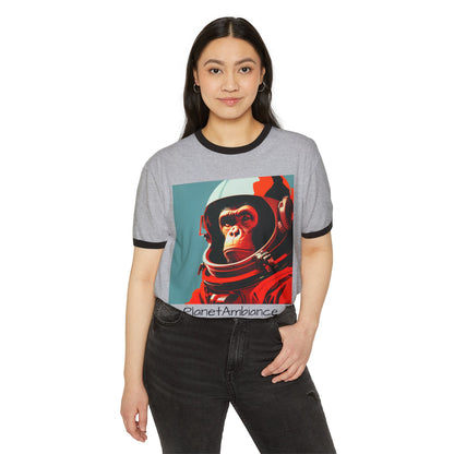 "Major Tom" Space Monkey Ringer Tee