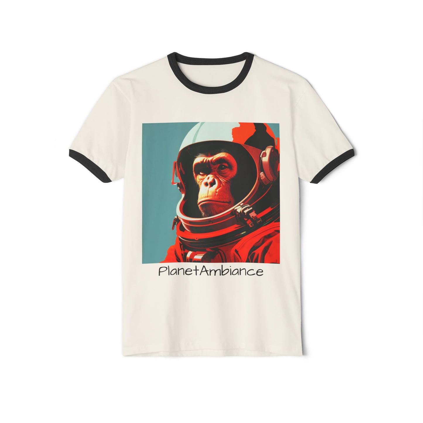 "Major Tom" Space Monkey Ringer Tee