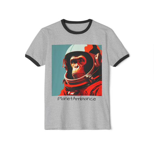 "Major Tom" Space Monkey Ringer Tee