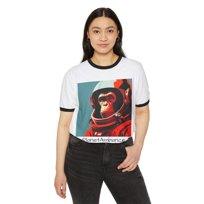 "Major Tom" Space Monkey Ringer Tee